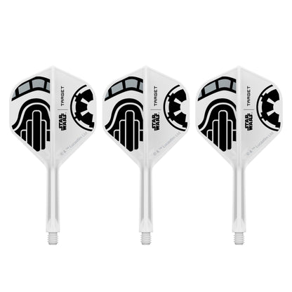 TARGET x STAR WARS - K-FLEX NO2 Shape - Storm Trooper - All-In-One Moulded Flights