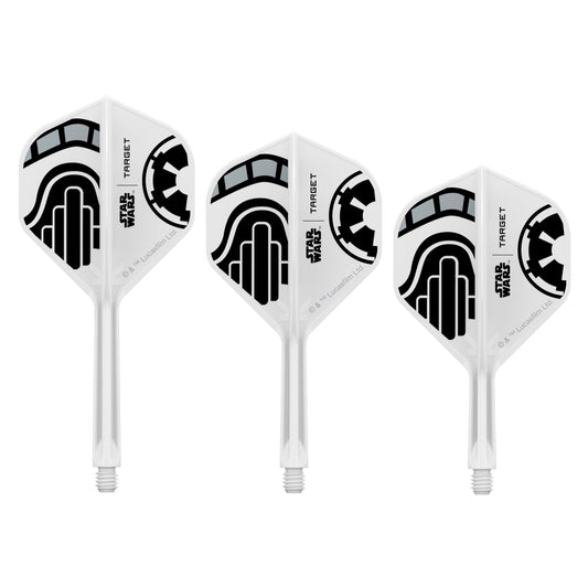TARGET x STAR WARS - K-FLEX NO2 Shape - Storm Trooper - All-In-One Moulded Flights
