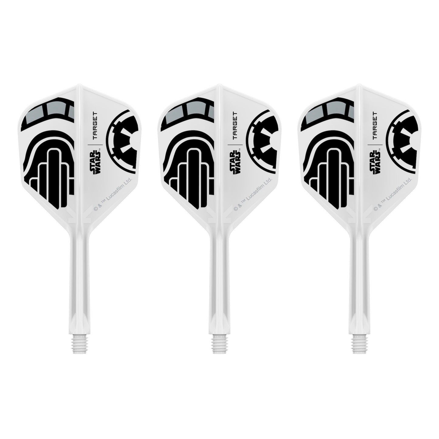 TARGET x STAR WARS - K-FLEX NO6 Shape - Storm Trooper - All-In-One Moulded Flights