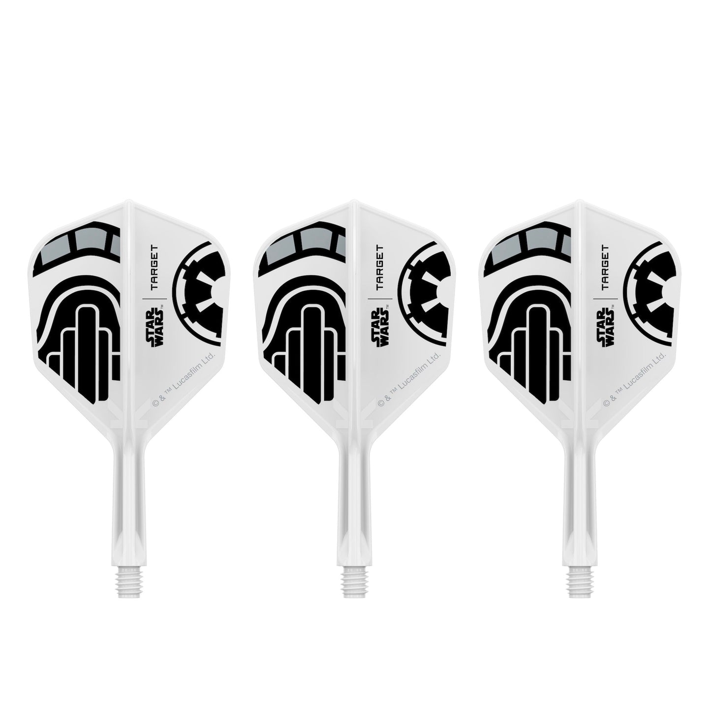 TARGET x STAR WARS - K-FLEX NO6 Shape - Storm Trooper - All-In-One Moulded Flights