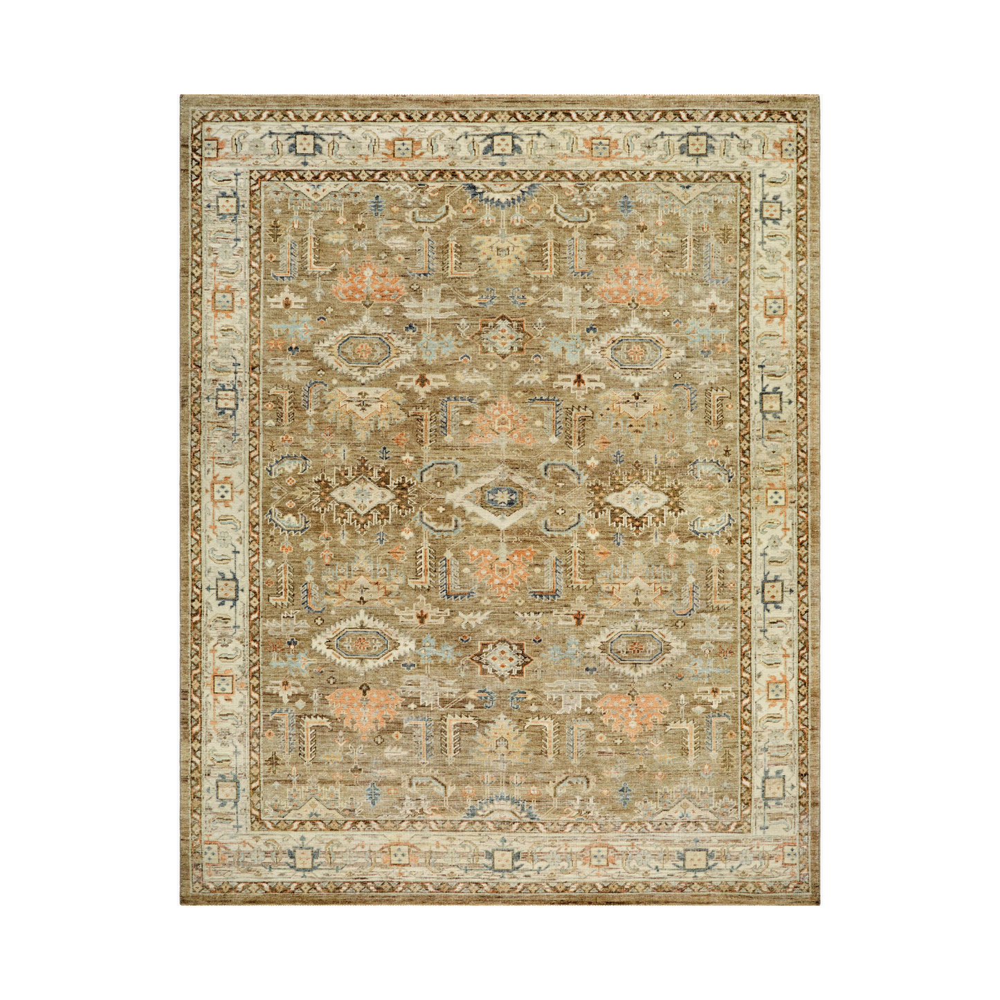 Bijar Bark / Multi Rug