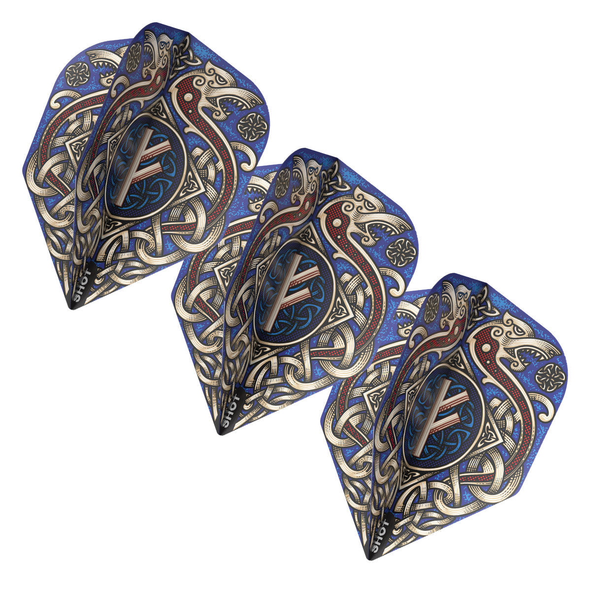SHOT - Viking Rannsaka Dart Flight Set - Small Standard