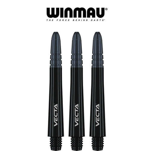 WINMAU - Vecta Composite Dart Shafts - Medium Black