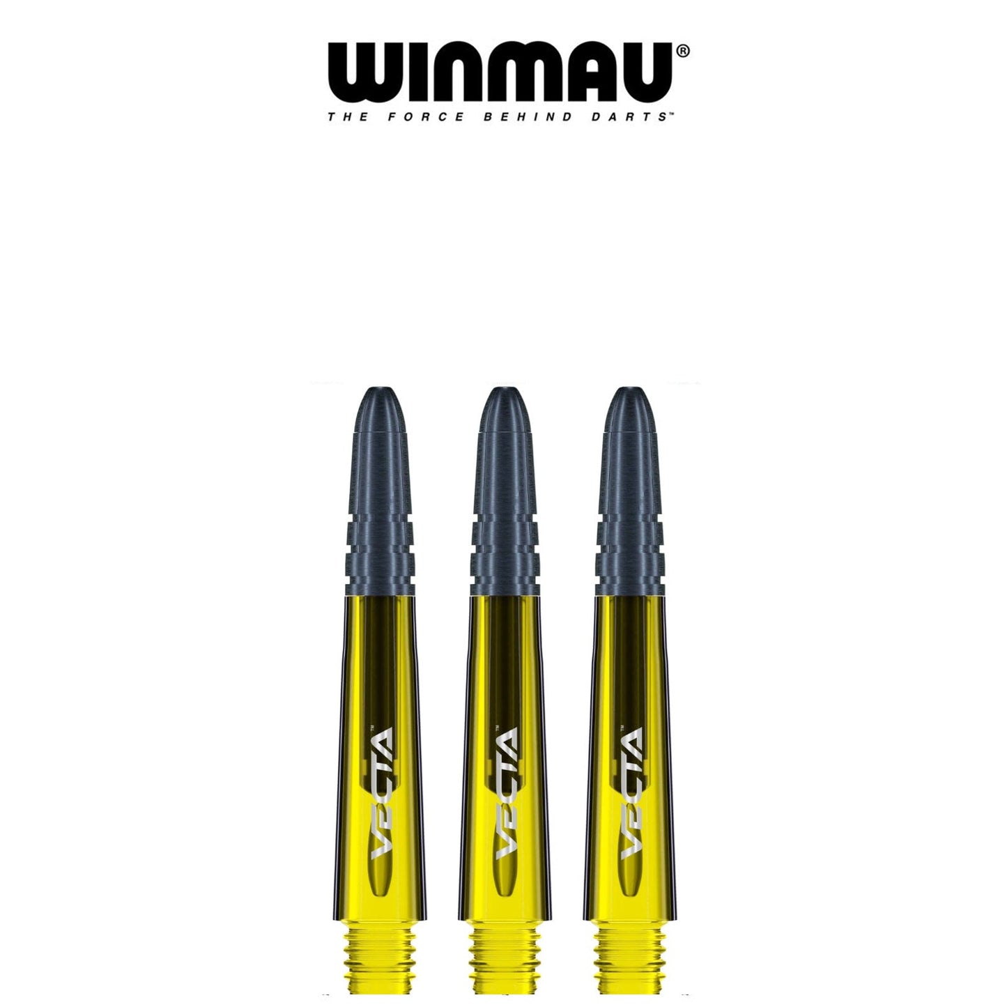 WINMAU - Vecta Composite Dart Shafts - Short Yellow