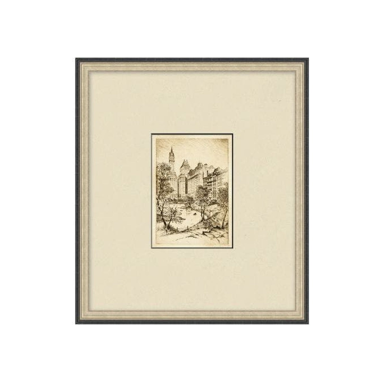 "Street Level to Skyline" Framed Art Print