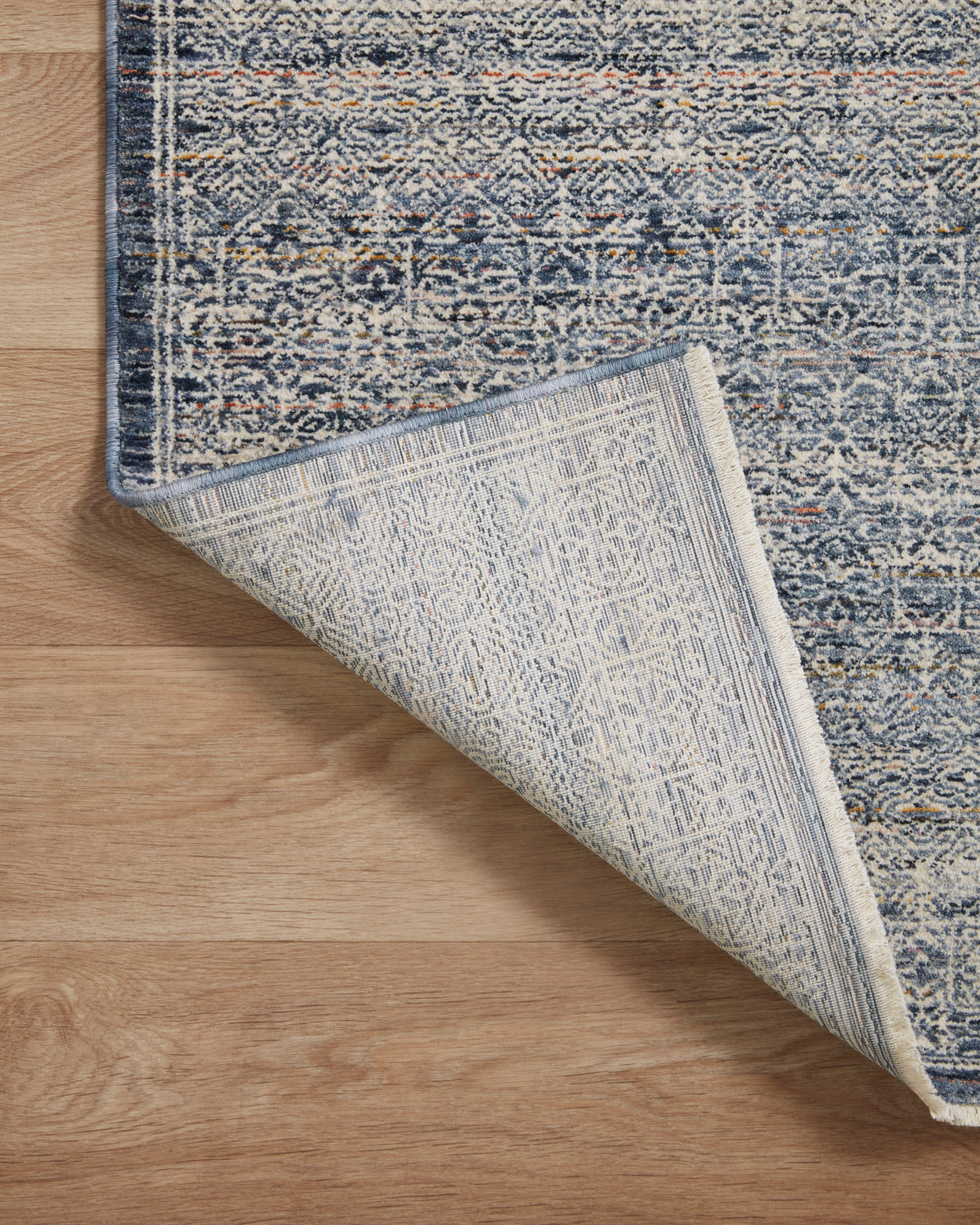Amber Lewis x Loloi Zuma Denim / Ivory Rug