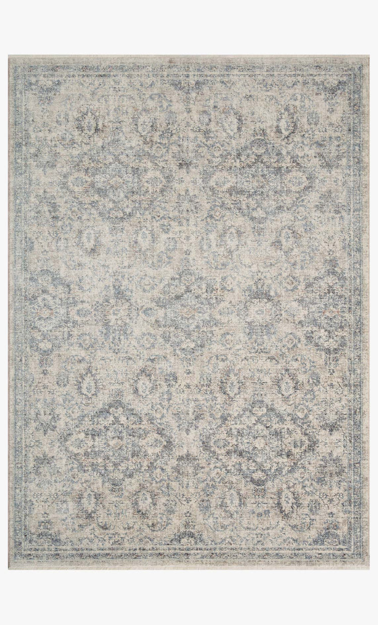 Amber Lewis x Loloi Zuma Pebble / Stone Rug