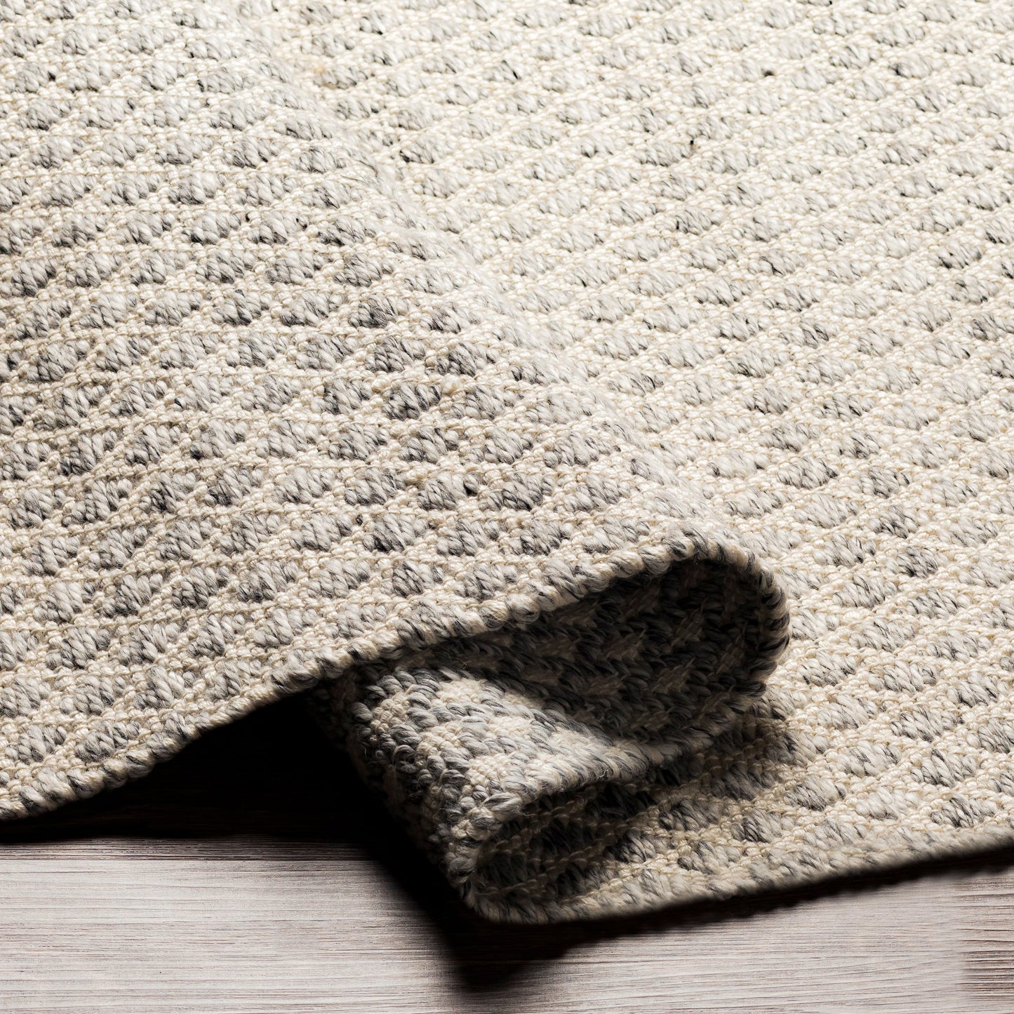 Aurelia Diamond Slate Rug
