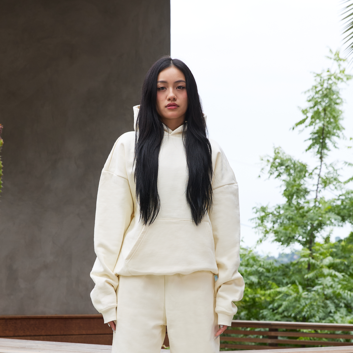 600 GSM 'Banana Milk' Core Hoodie