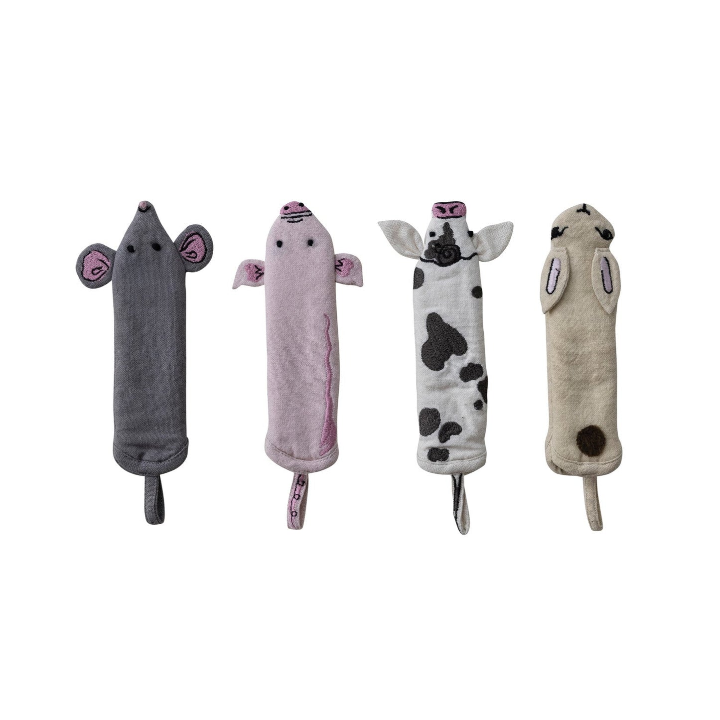 Cotton Animal Shaped Pot Handle Cover - Select Style