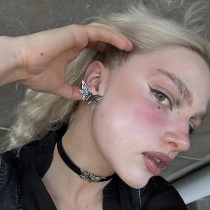 ETERNAL MOTH EAR STUDS