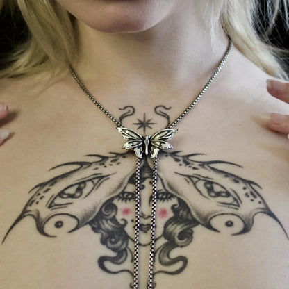 ETERNAL MOTH NECKLACE