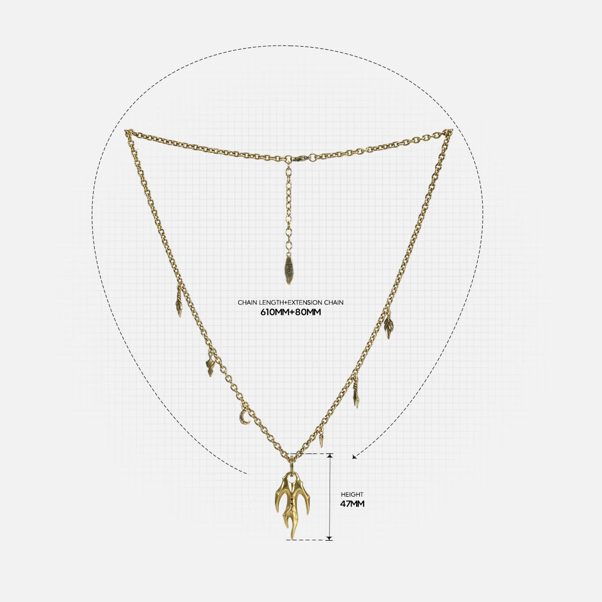 FERAL HUSK NECKLACE