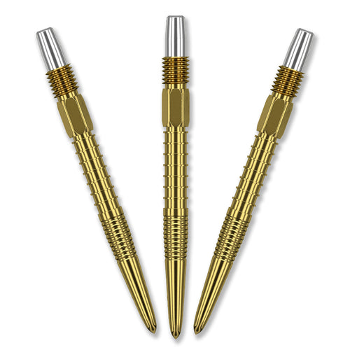 TARGET Swiss FIRE POINT Dart Points - Gold 26mm, 30mm, 35mm