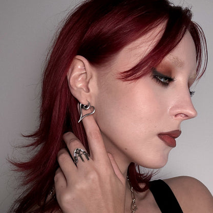 ETHEREAL HEARTFLOW EARRINGS