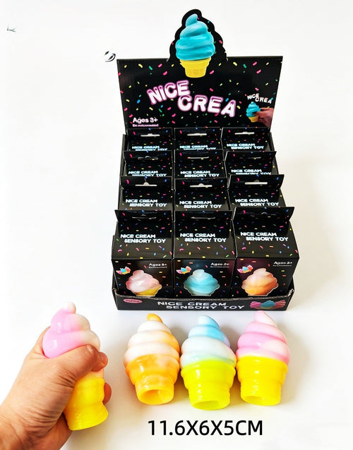 Dough Doughs Squish Ice Cream Cone- Mochi Squish
