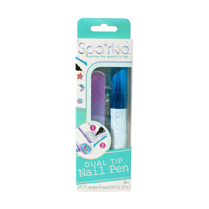 Dual-Tip Nail Pen - Select Color