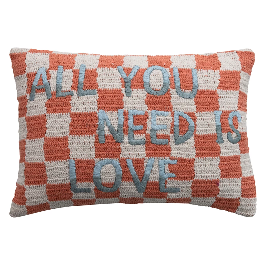 All You Need Is Love Pillow