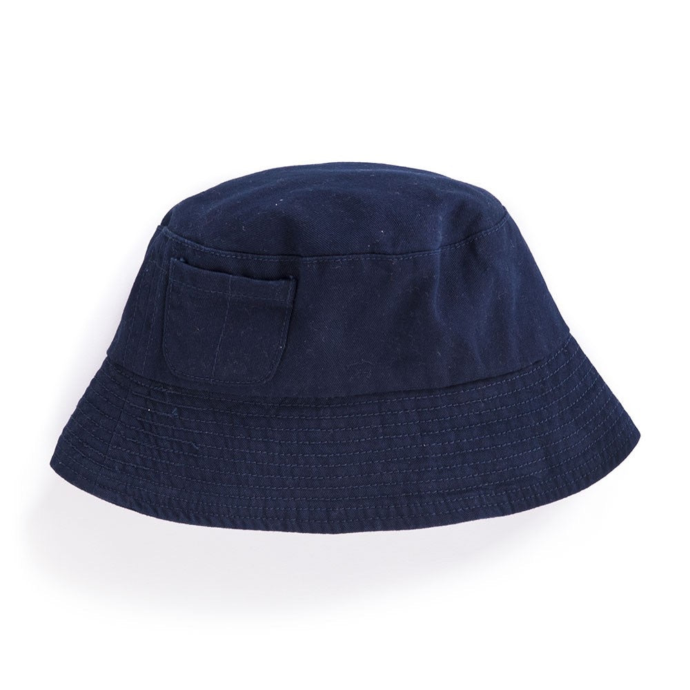Boysâ Twill Bucket Hat - Navy - Select Size