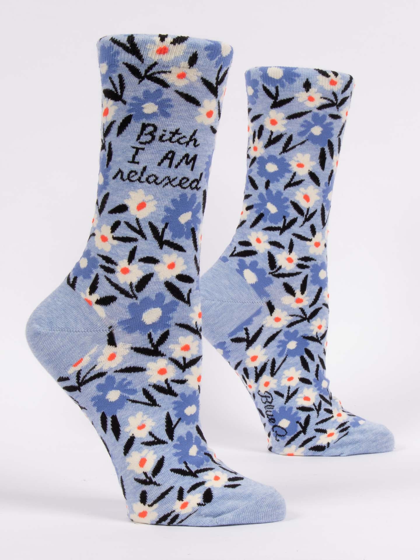 B____ I AM Relaxed - Women's Crew Socks