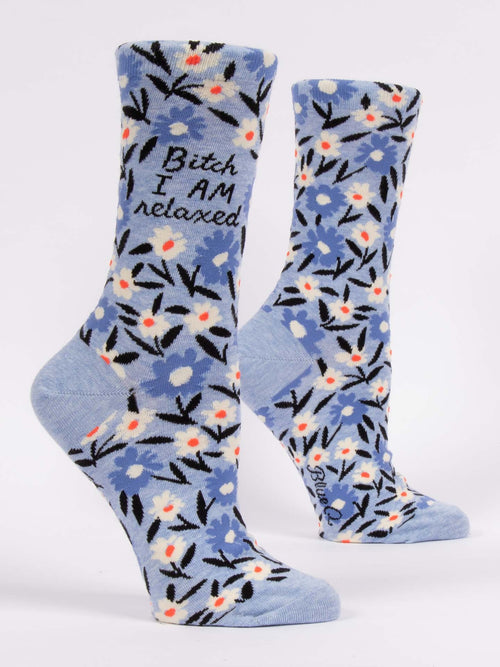 B____ I AM Relaxed - Women's Crew Socks