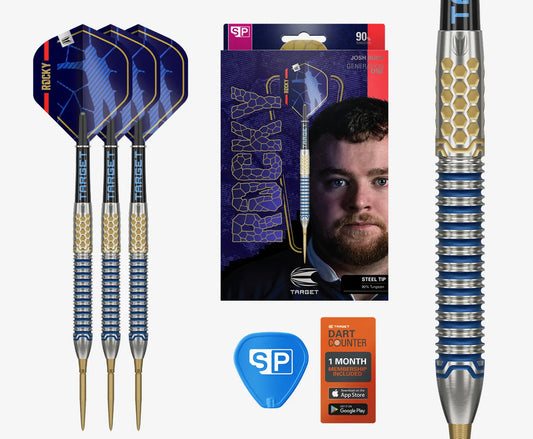 TARGET - 25g - JOSH ROCK G1 Swiss Point Darts - 90% Tungsten