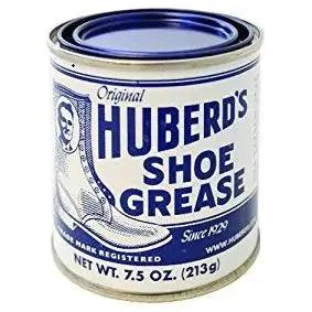 Huberds Shoe Grease Can 213g