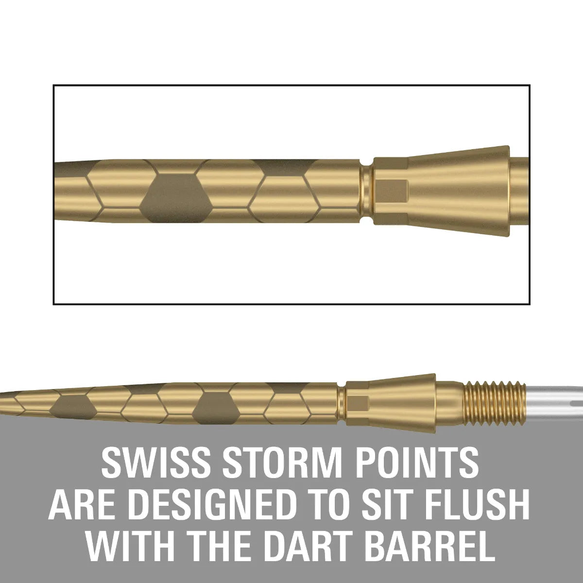 TARGET - Swiss Storm Onyx Points 26mm / 30mm / 35mm